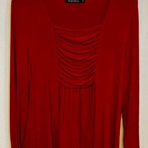 Women's "Yesfashion" Red Shirt size XL